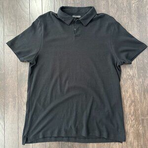 Banana Republic XL Men's Black Polo Shirt  100% Cotton